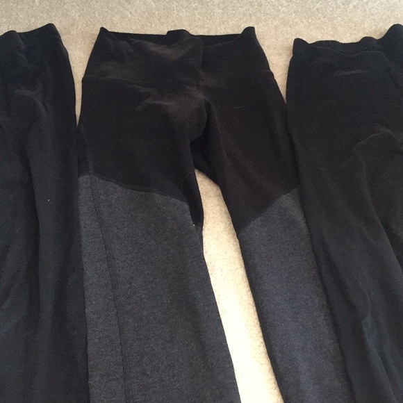 3 black and grey leggings from cotton on/old navy - Picture 2 of 6